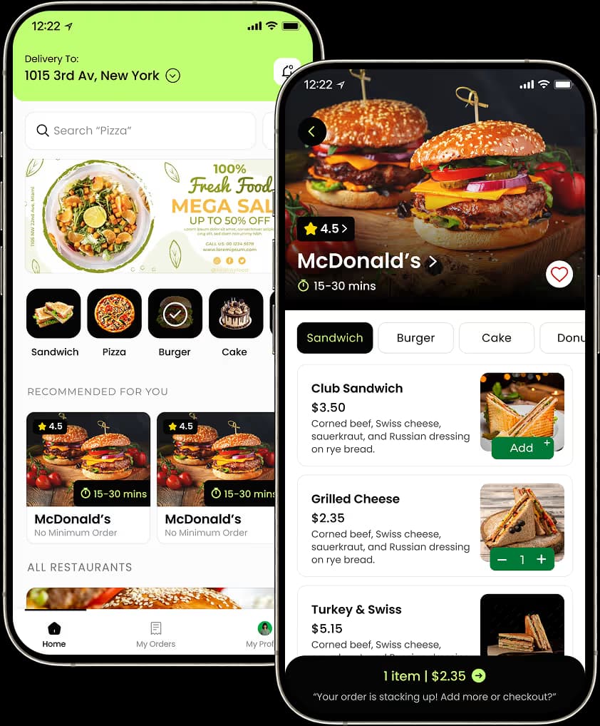 Spedde food delivery app Made by Intelivita