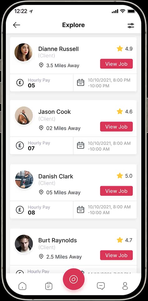 Chef job search for finding hospitality work by location, date and role