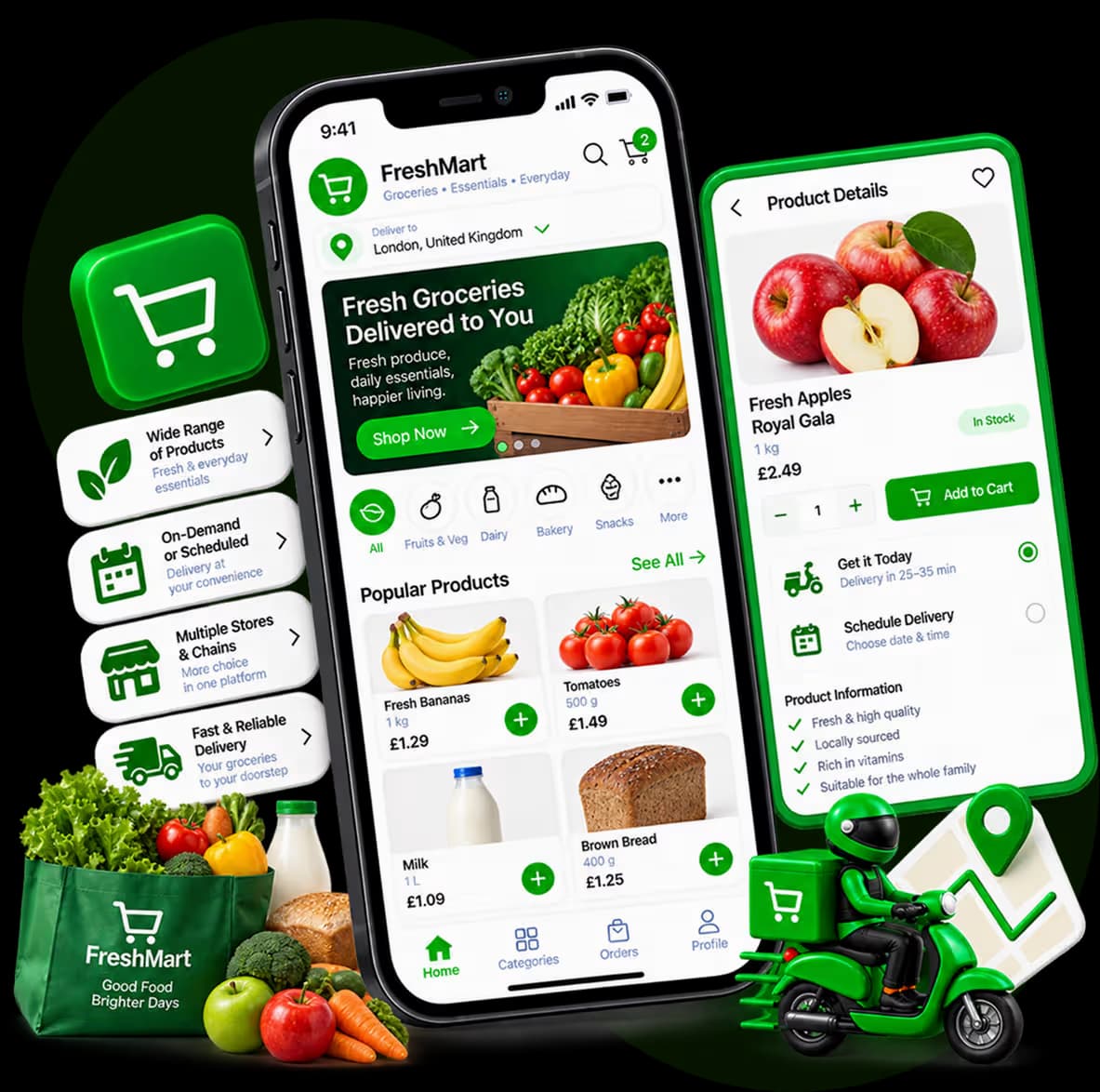 Grocery delivery platform